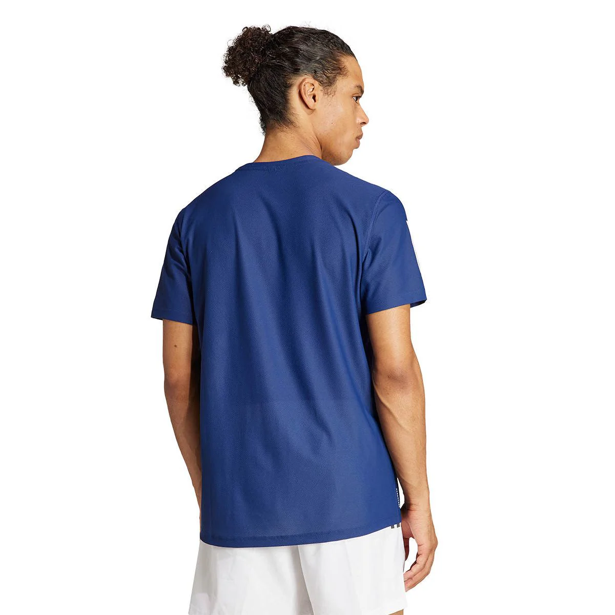 ADIDAS Own The Run Men's Running T-shirt - Blue - 2XL (ASIAN SIZE)