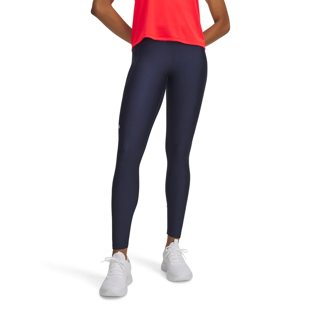 UNDER ARMOUR Tech Women's Training Leggings - Navy - L (US SIZE)