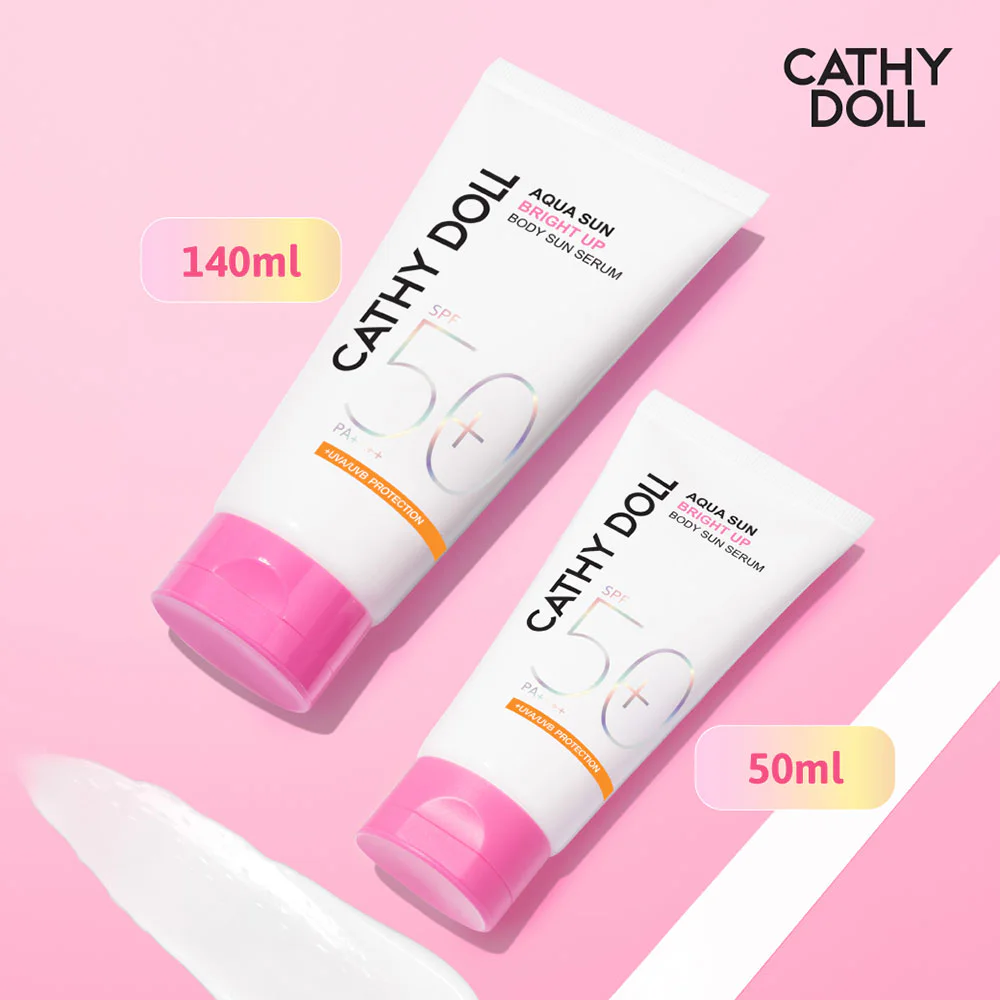 Cathy Doll Aqua Sun Bright Up Body Sun Serum SPF50+ PA++++ 50ml - -
