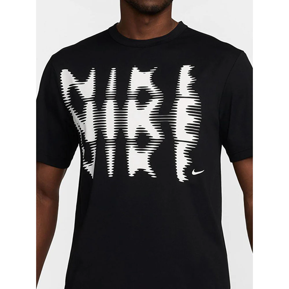 NIKE Dri-FIT UV Hyverse Men's Training T-Shirt - Black - L (ASIAN SIZE)