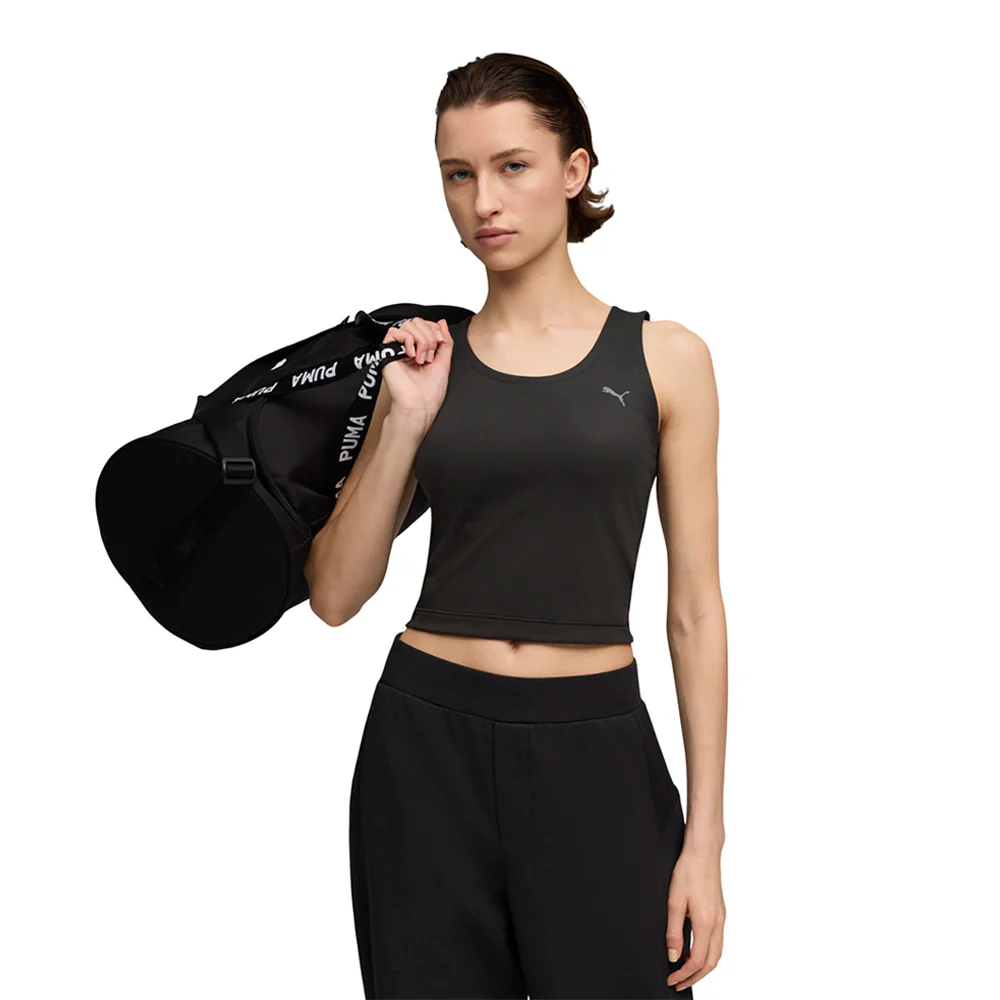 PUMA Cloudspun Twist Women's Running Tank - Black - L (UK SIZE)