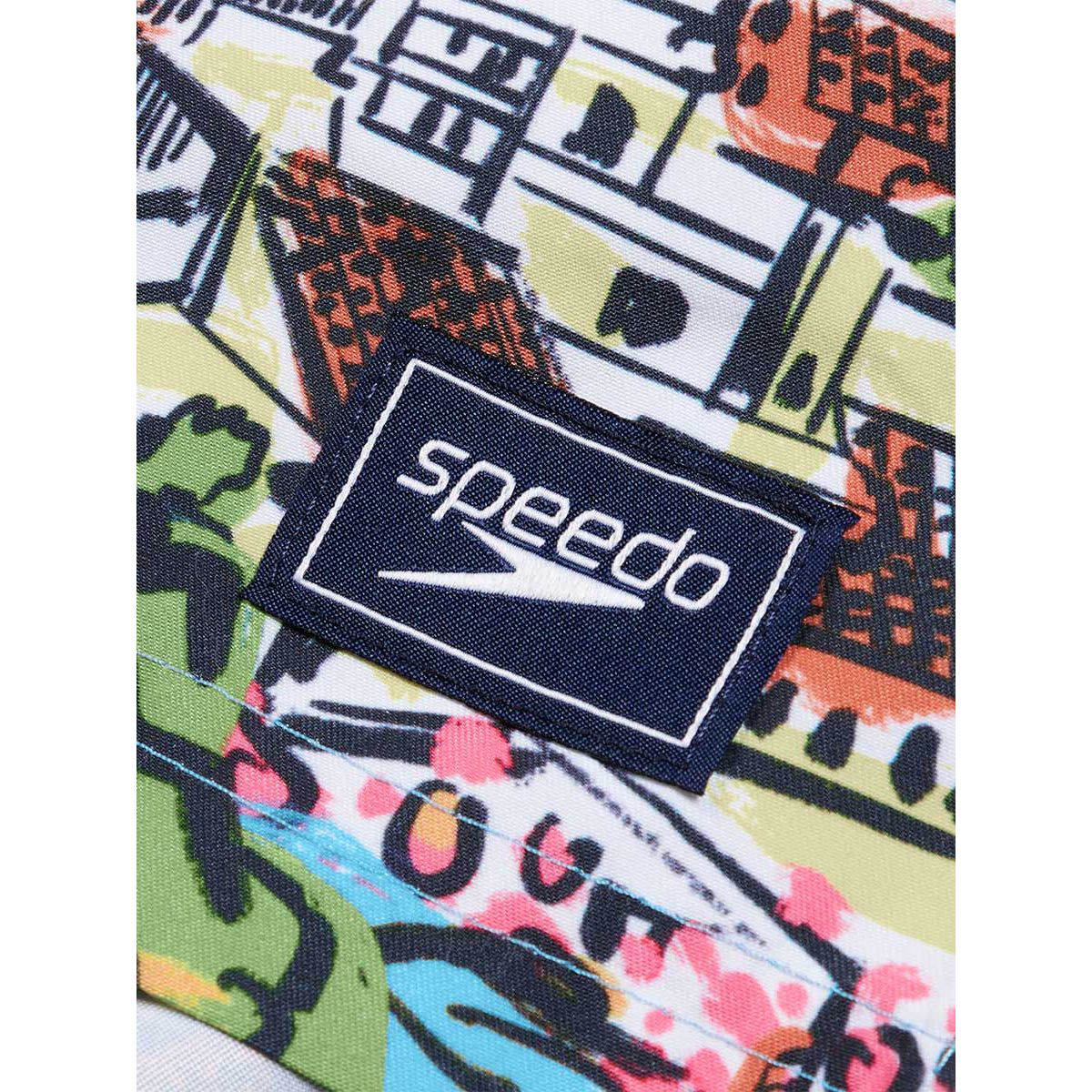 Мужские шорты Speedo Digital Printed Leisure 14" Water — цвет мультиколор, размер 2XL (UK SIZE)
