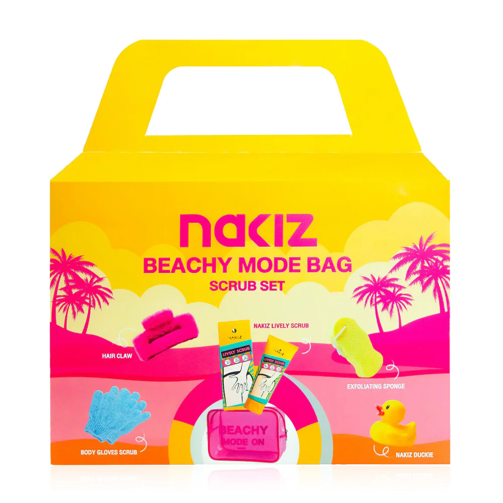 Nakiz Beachy Mode Bag Scrub 1 Set