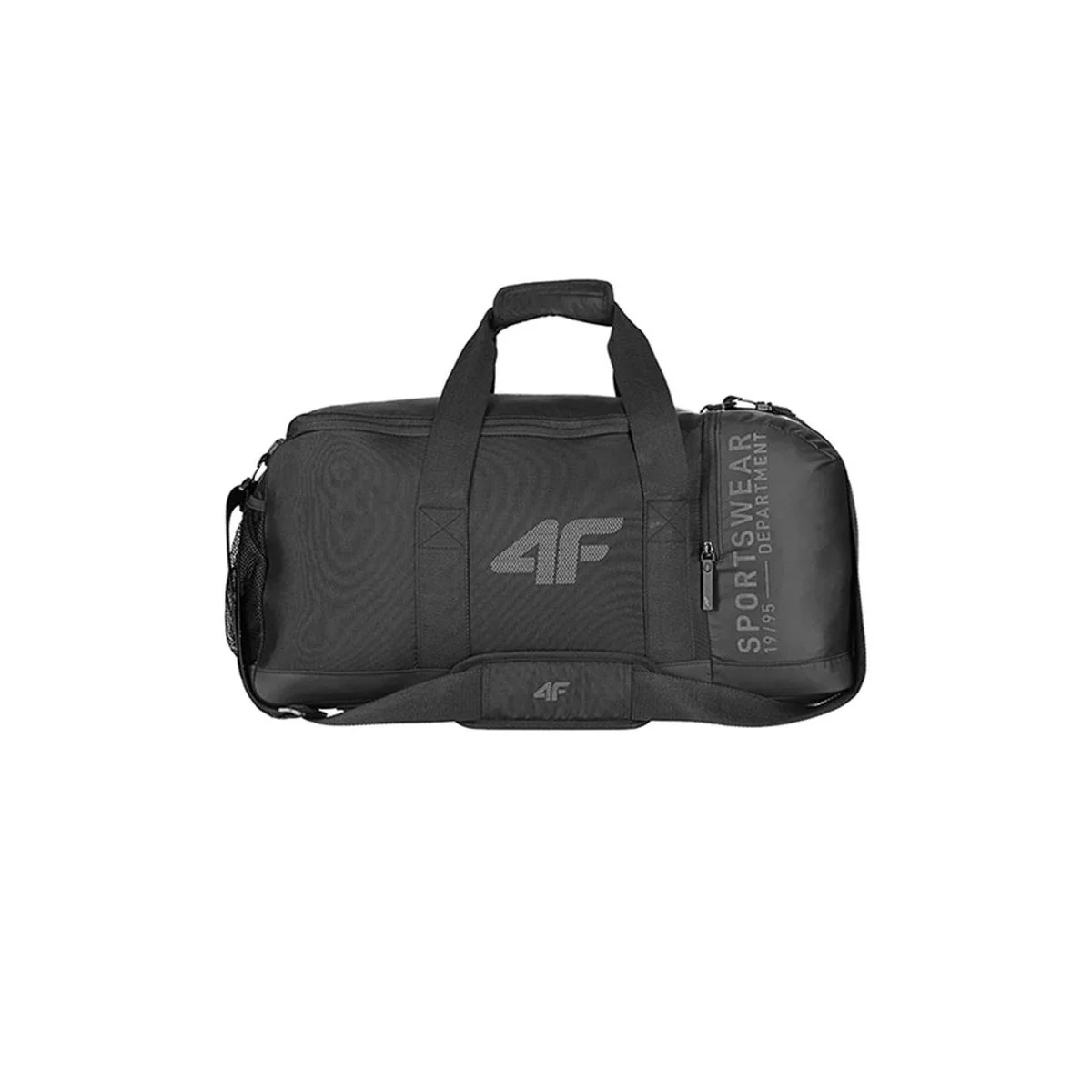 4F U042 Unisex Duffel Bag - Black - ONE SIZE