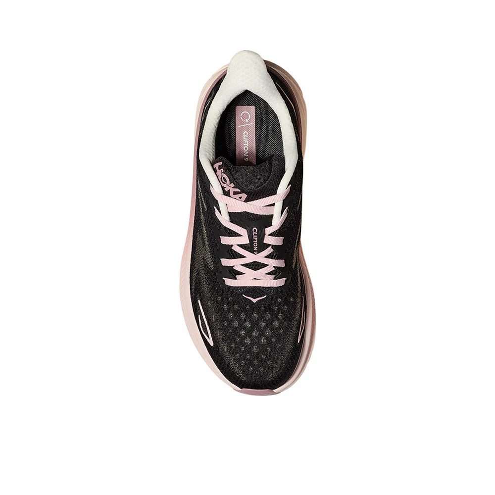 HOKA Clifton 9 Women's Running Shoes - Black - US 6
