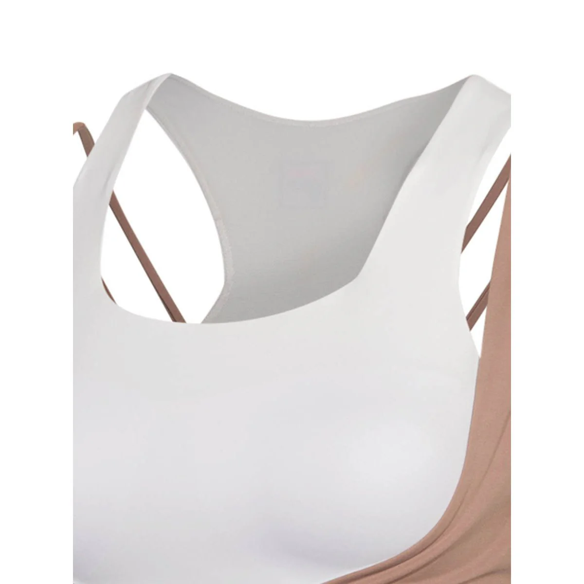 Женский спортивный топ Fila Iconic — цвет белый, размер 2XL (американский размер)