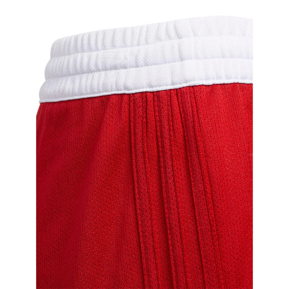 Детские шорты Adidas 3 г Speed Reversible Basketball — цвет красный, размер 128 CM