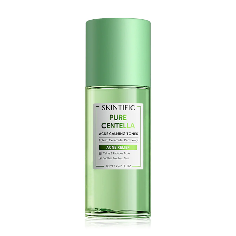 Тонер SKINTIFIC Pure Centella Acne Calming 80 мл ( Expiration Date : 2026.06.07 )