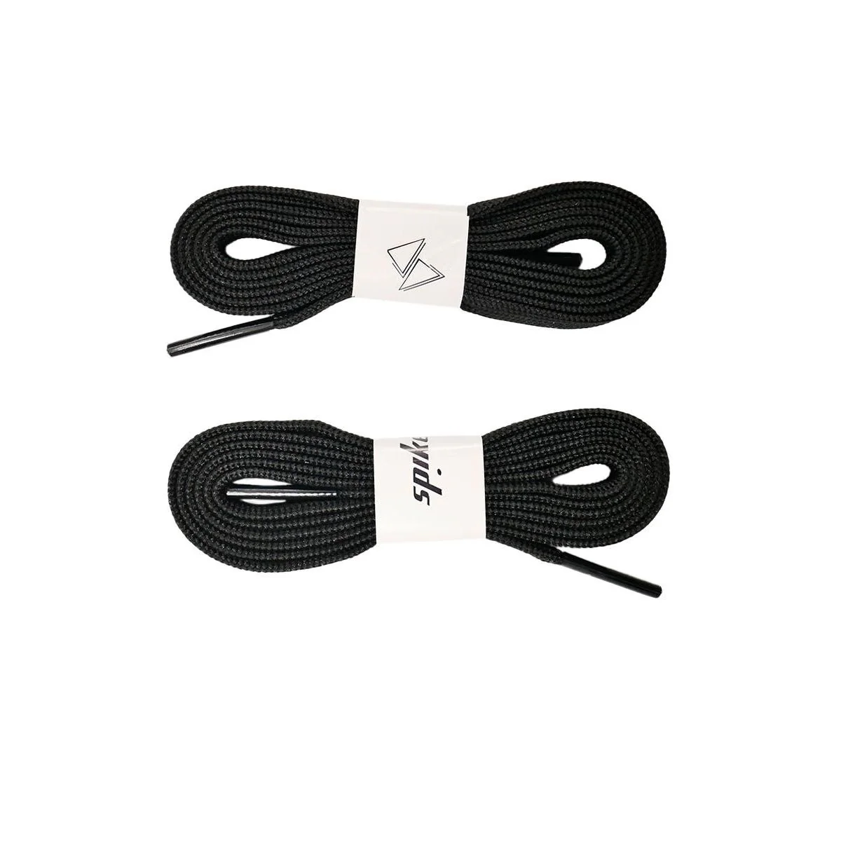 SPIKE 8MM Shoelaces - Black - ONE SIZE