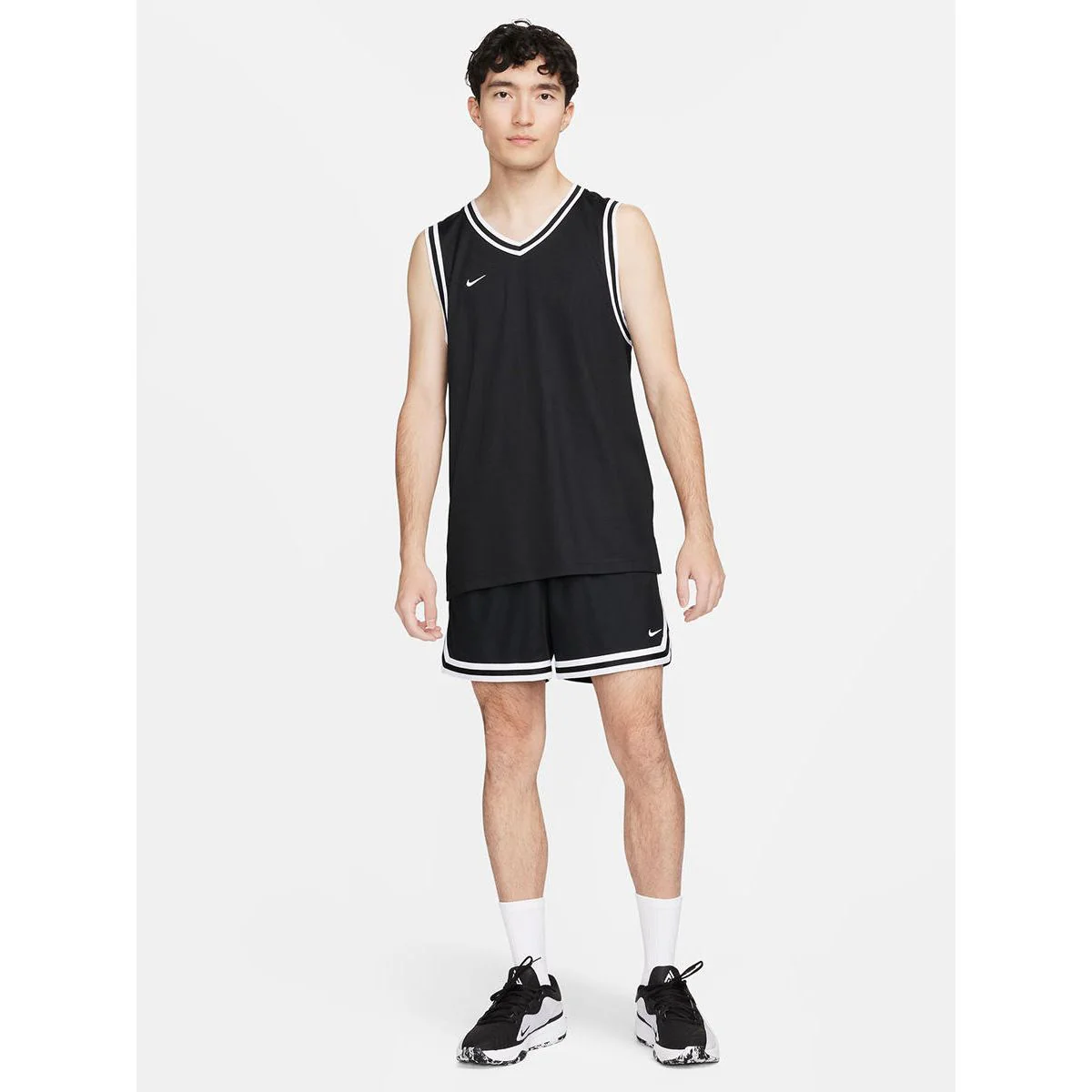 NIKE Dri-FIT DNA Men's Basketball Jersey - Black - L (ASIAN SIZE)
