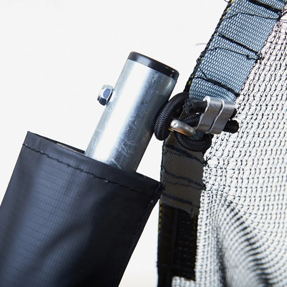 Sanook Trampoline แทรมโพลีนที่กระโดด รุ่นพรีเมียม ขนาด 10 ฟุต แถมฟรีแป้นบาส สีเหลือง - Yellow - One Size