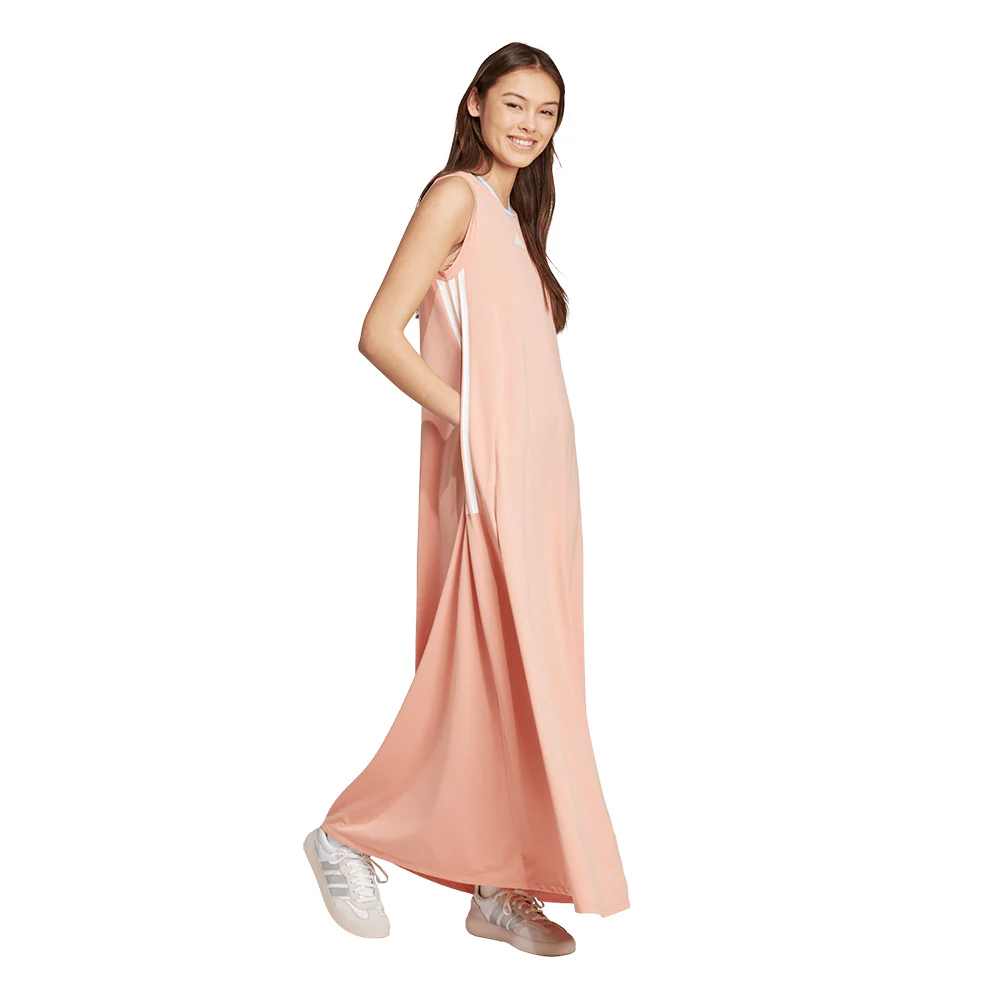 ADIDAS Tiro Cut 3-Stripes Soft Mesh Long Women's Dress