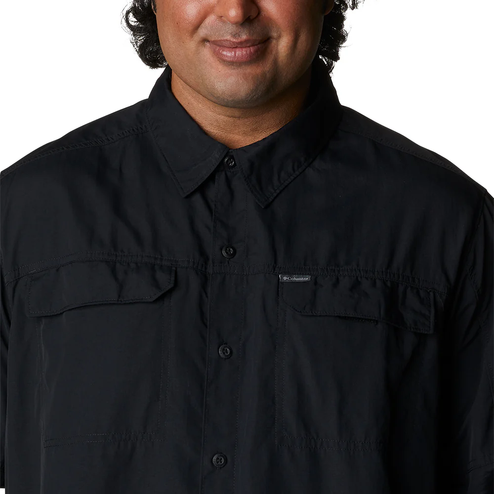 COLUMBIA Silver Ridge 2.0 Long Sleeve Men's Hiking Shirt - Black - 2XL (US SIZE)