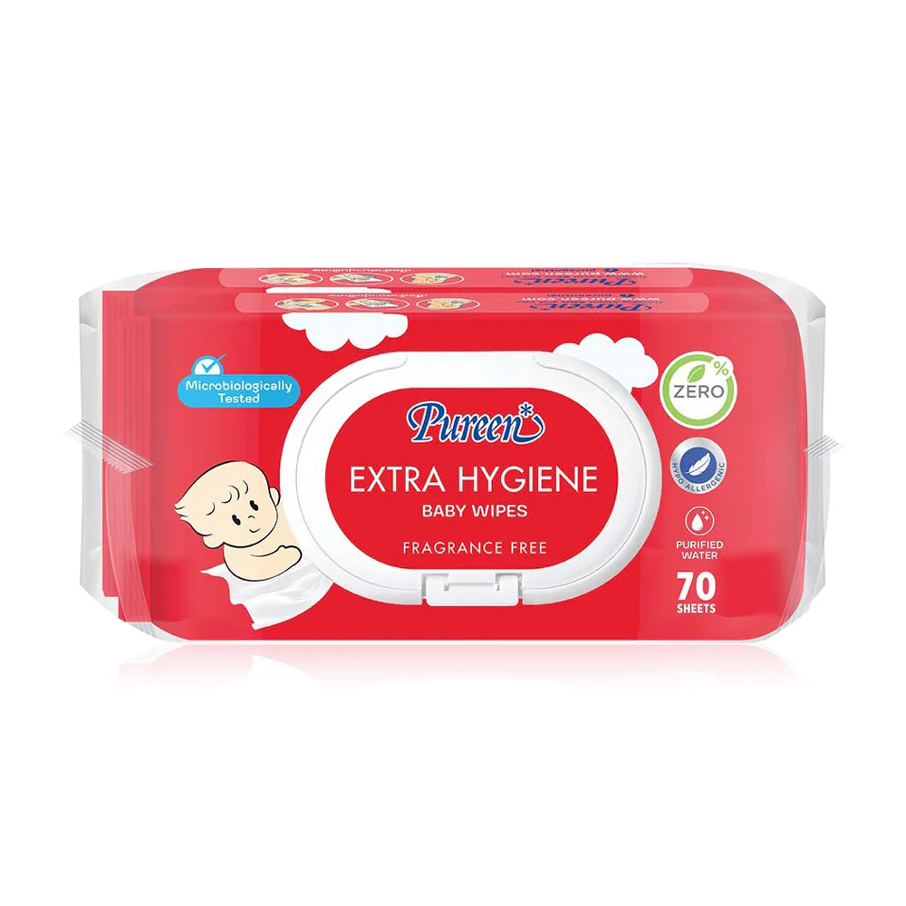 Pureen Wet Wipe Hygiene [70 листов x 2 шт]