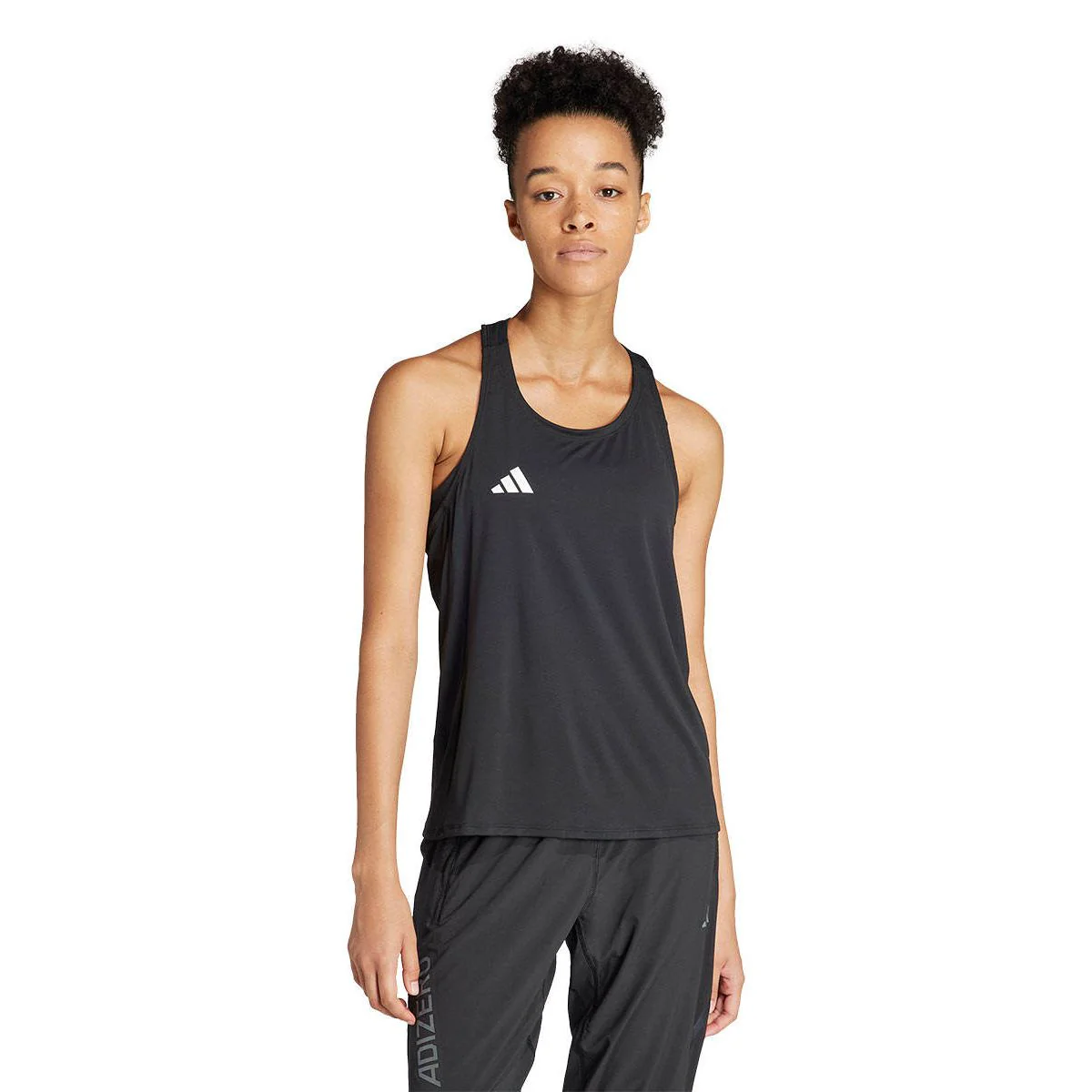 ADIDAS Adizero Essentials Women's Running Tank - Black - 2XL (ASIAN SIZE)