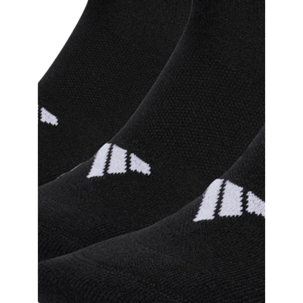 ADIDAS Performance Cushioned Low Unisex Socks (3 Pairs) - Black - L (US SIZE)