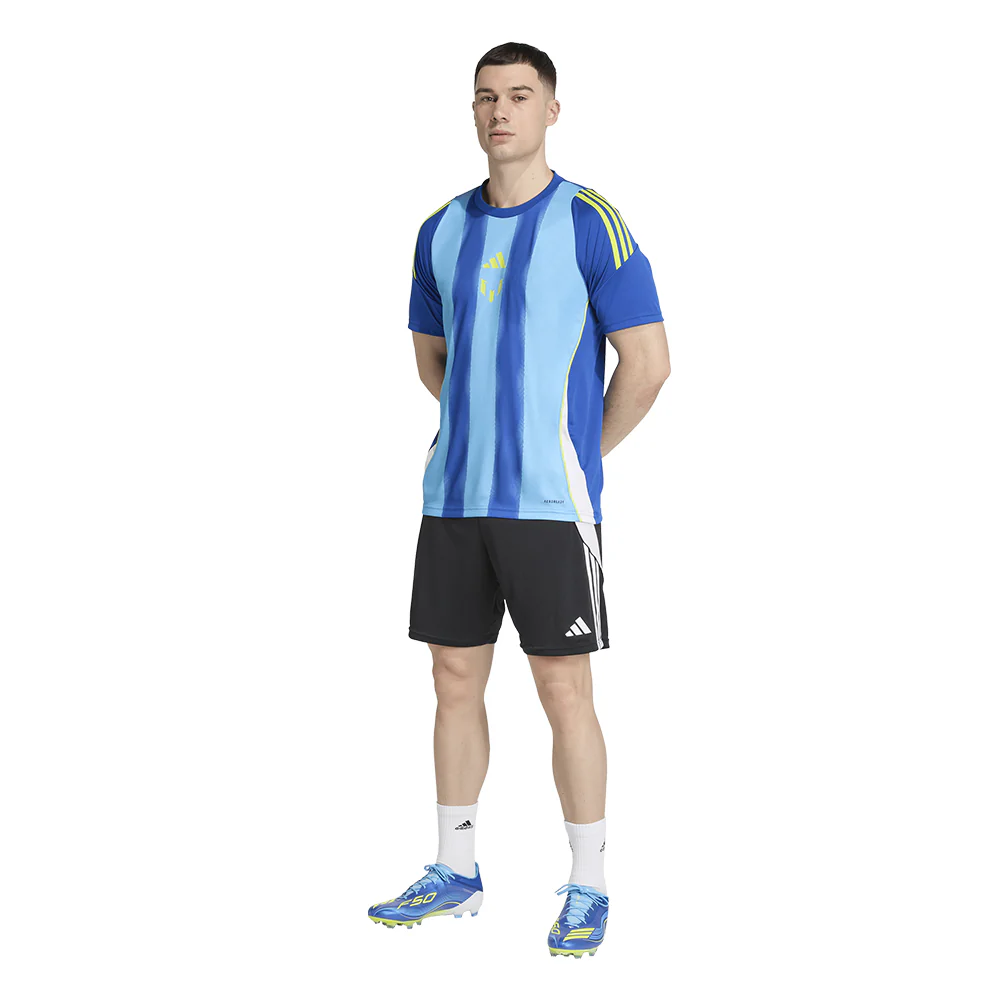 ADIDAS Messi Training Men's Football Jersey - Blue - 2XL (UK SIZE)