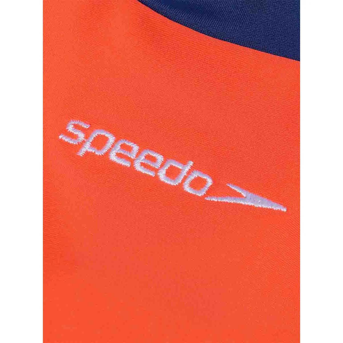 SPEEDO Learn To Swim Essential Girls Rashguard - Blue - 2 YEARS