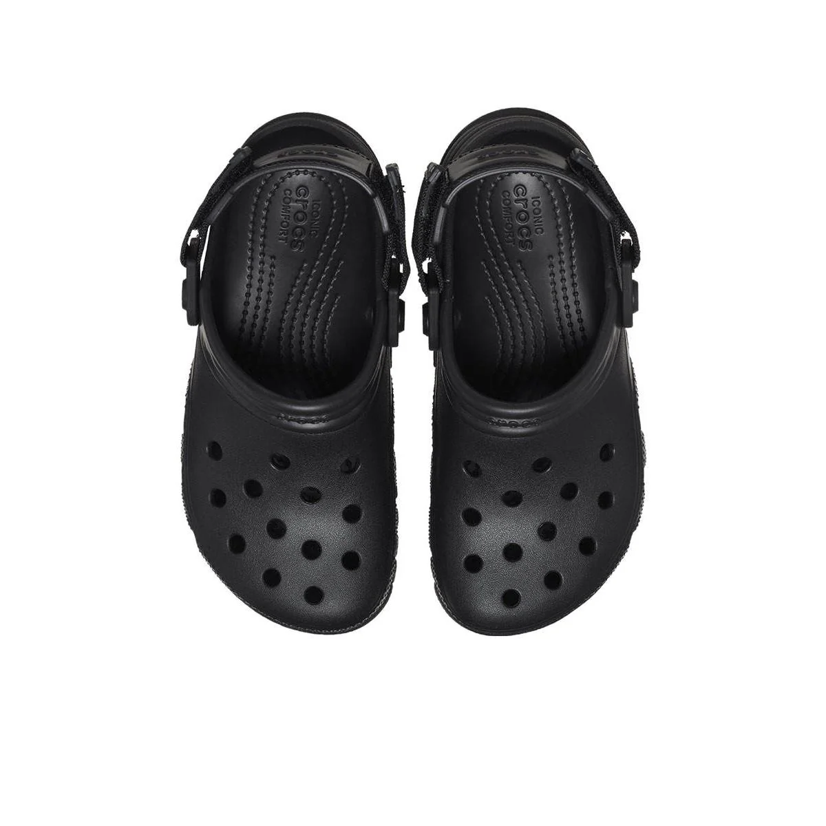 CROCS Duet Max II Clog Unisex Lifestyle Shoes - Black - US M10/W12