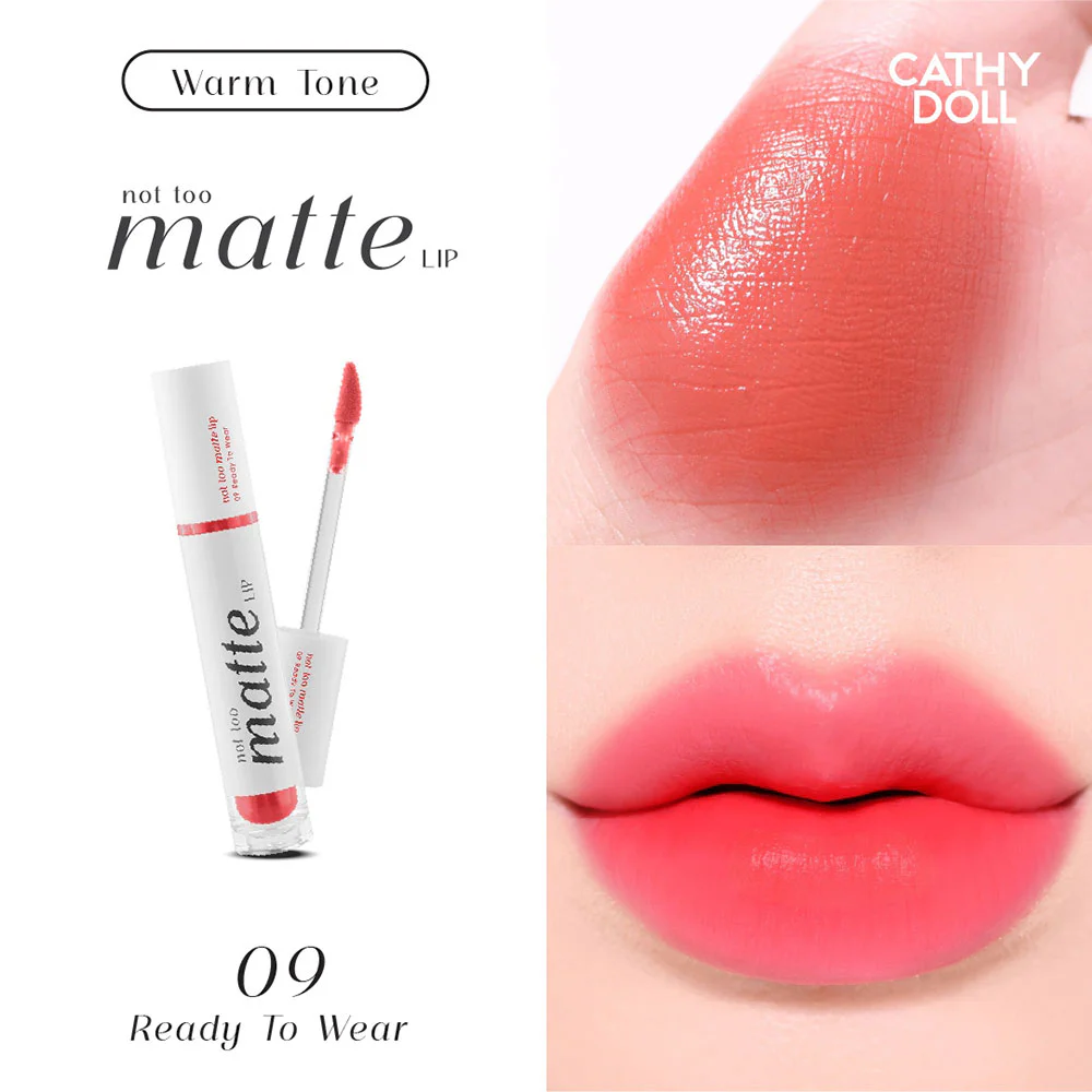 Cathy Doll Not Too Matte Lip — 09, 2.9 г