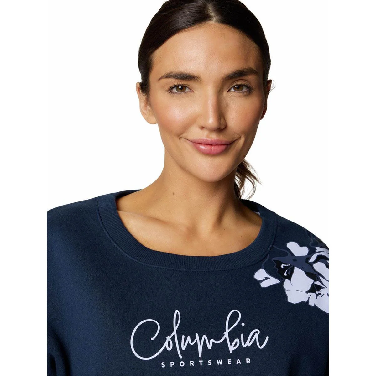 COLUMBIA Meridian Creek™ Crew Women's Sweatshirt - Blue - L (US SIZE)