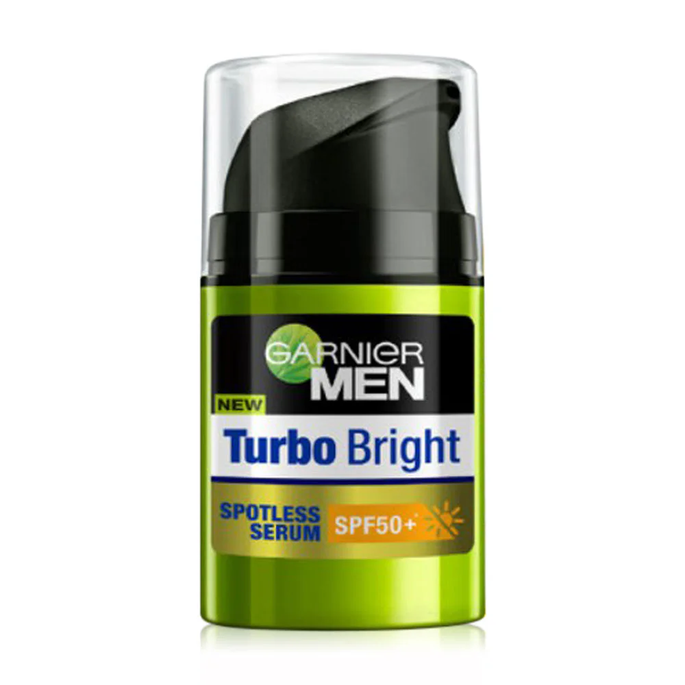 Сыворотка Garnier Men Turbobright Spotless SPF50+ 40 мл