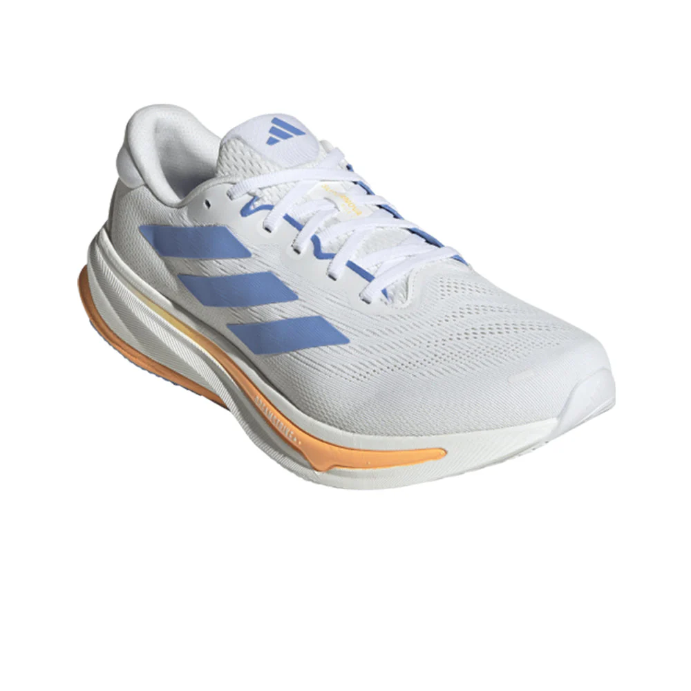 Мужские беговые кроссовки Adidas Supernova Rise 2 — цвет белый, размер UK 10