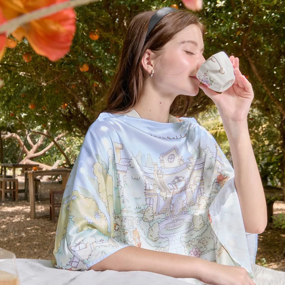 Mamabella French Garden Breastfeeding Cover 1pc