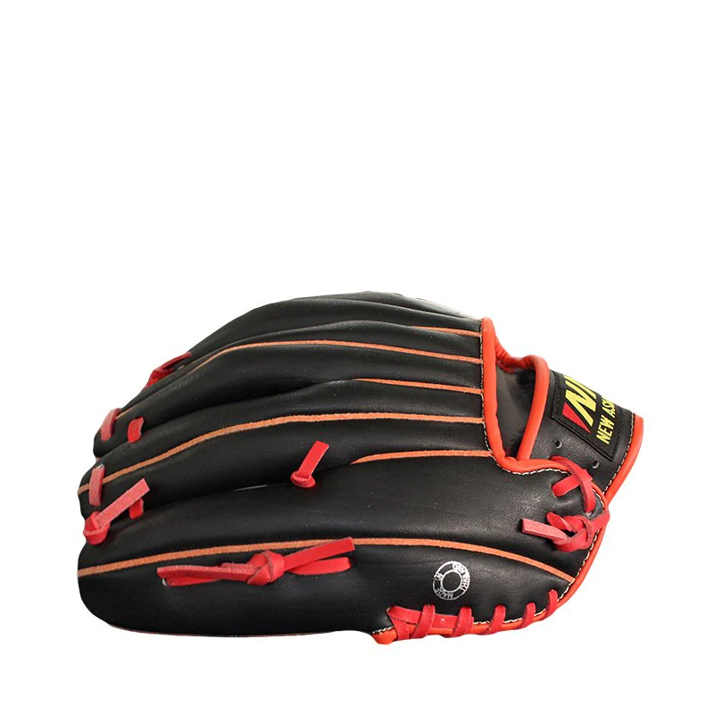 FBT Softball Gloves ถุงมือซอฟบอล Modified Trap 11.50 นิ้ว Black PVC 74430 - Black - One size