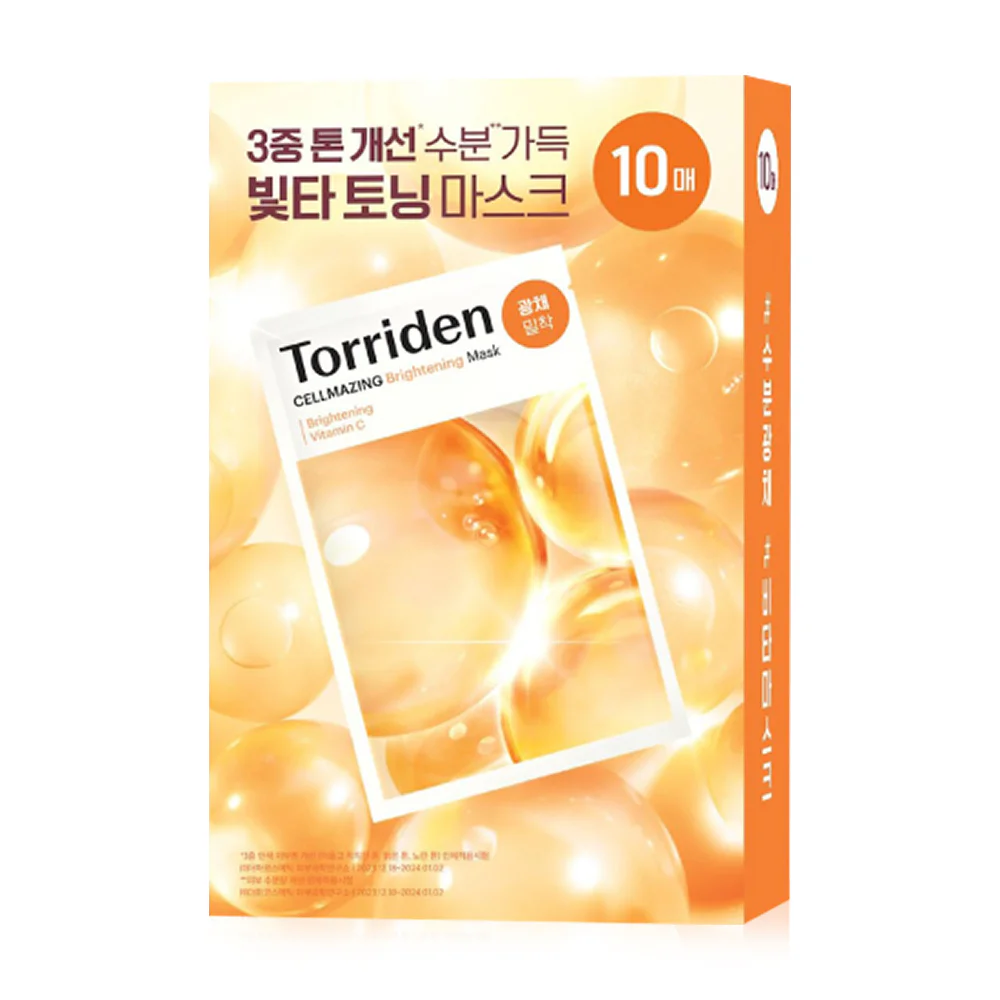 Torriden Cellmazing Brightening Mask [26ml x 10 Sheets]