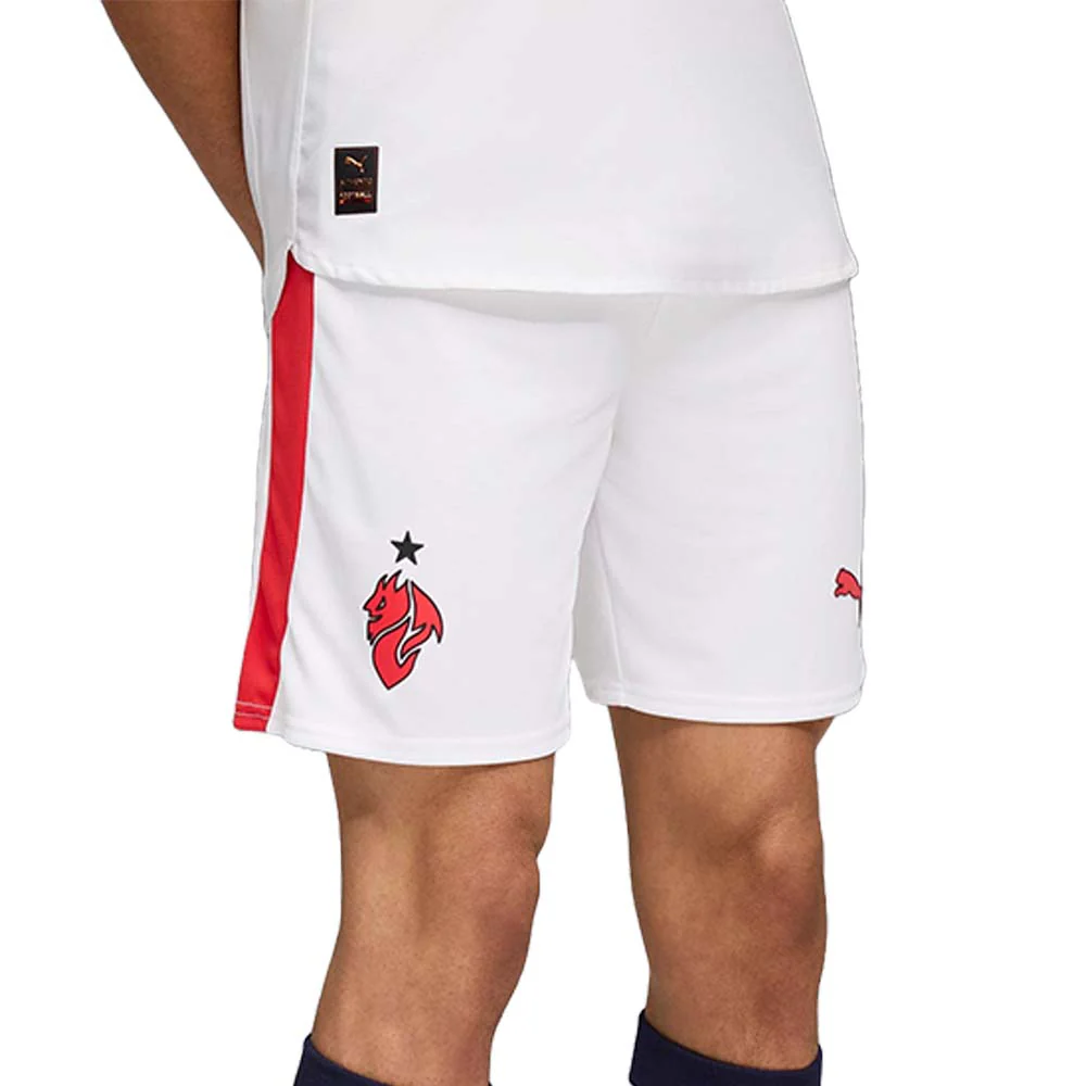 PUMA Men's AC Milan 2025/26 Football Shorts - White - 2XL (UK SIZE)