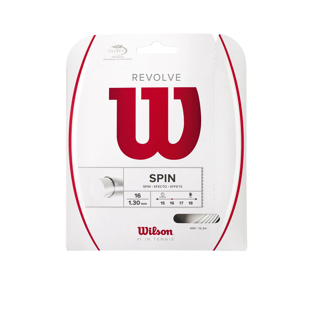 Wilson Revolve 16 Tennis String — цвет белый, размер единый размер