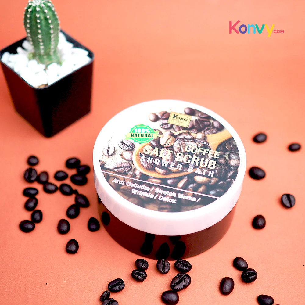 Yoko Gold Coffee Salt Scrub Shower Bath 240g