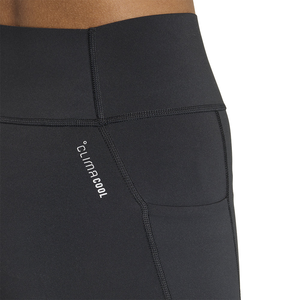 ADIDAS Adi365 Climacool+ Running 7/8 Women's Running Leggings - Black - 2XL (ASIAN SIZE)