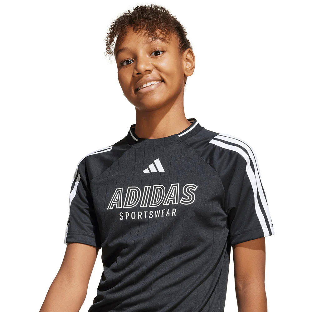 ADIDAS House of Tiro Kids Football Jersey - Black - 140 CM