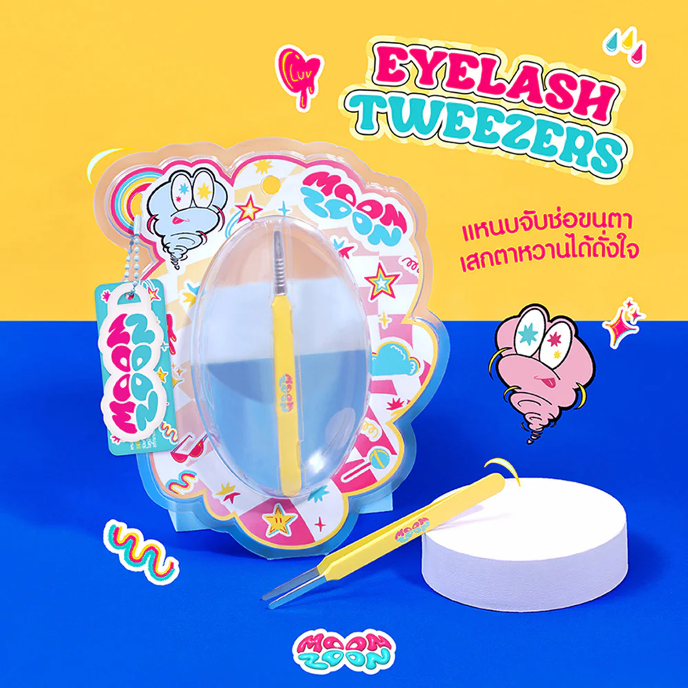 Moonzoon Eyelash Tweezers 1pc