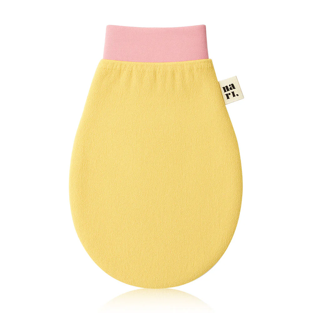 NARI Exfoliating Glove 1pc - #Dewy Sunrise