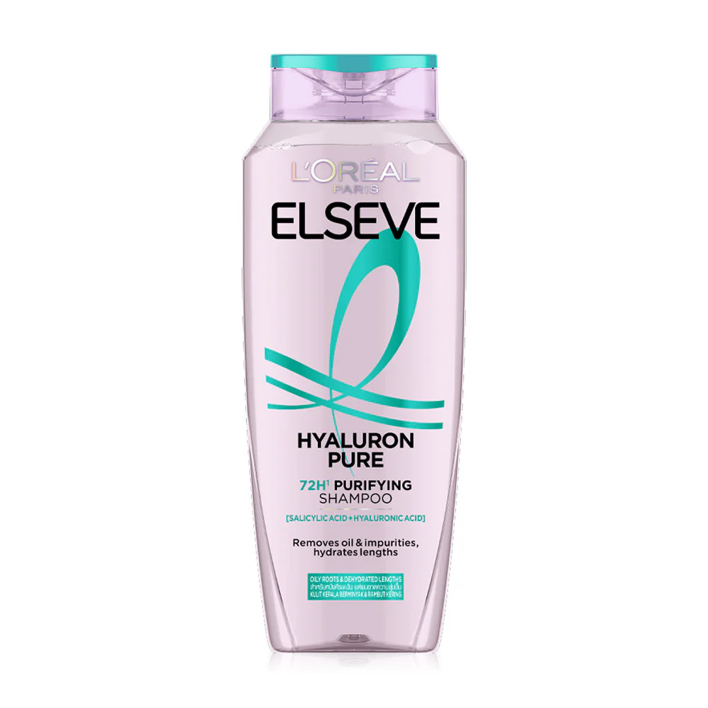 Шампунь Loreal Paris Elseve Hyaluron Pure 72H Purifying 280 мл