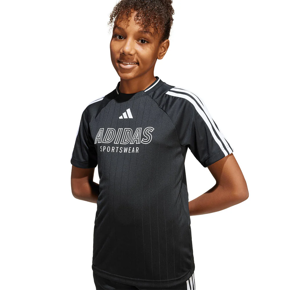 ADIDAS House of Tiro Kids Football Jersey - Black - 140 CM
