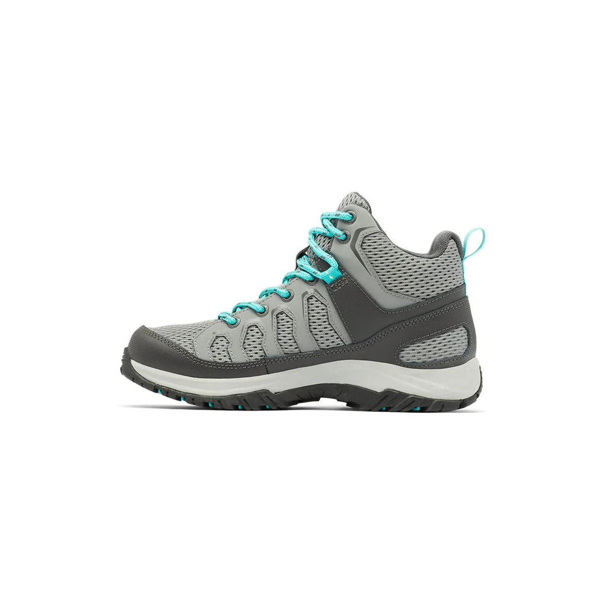 COLUMBIA Granite Trail Mid Waterproof Wide Women's Hiking Shoes - Grey - US 5.5