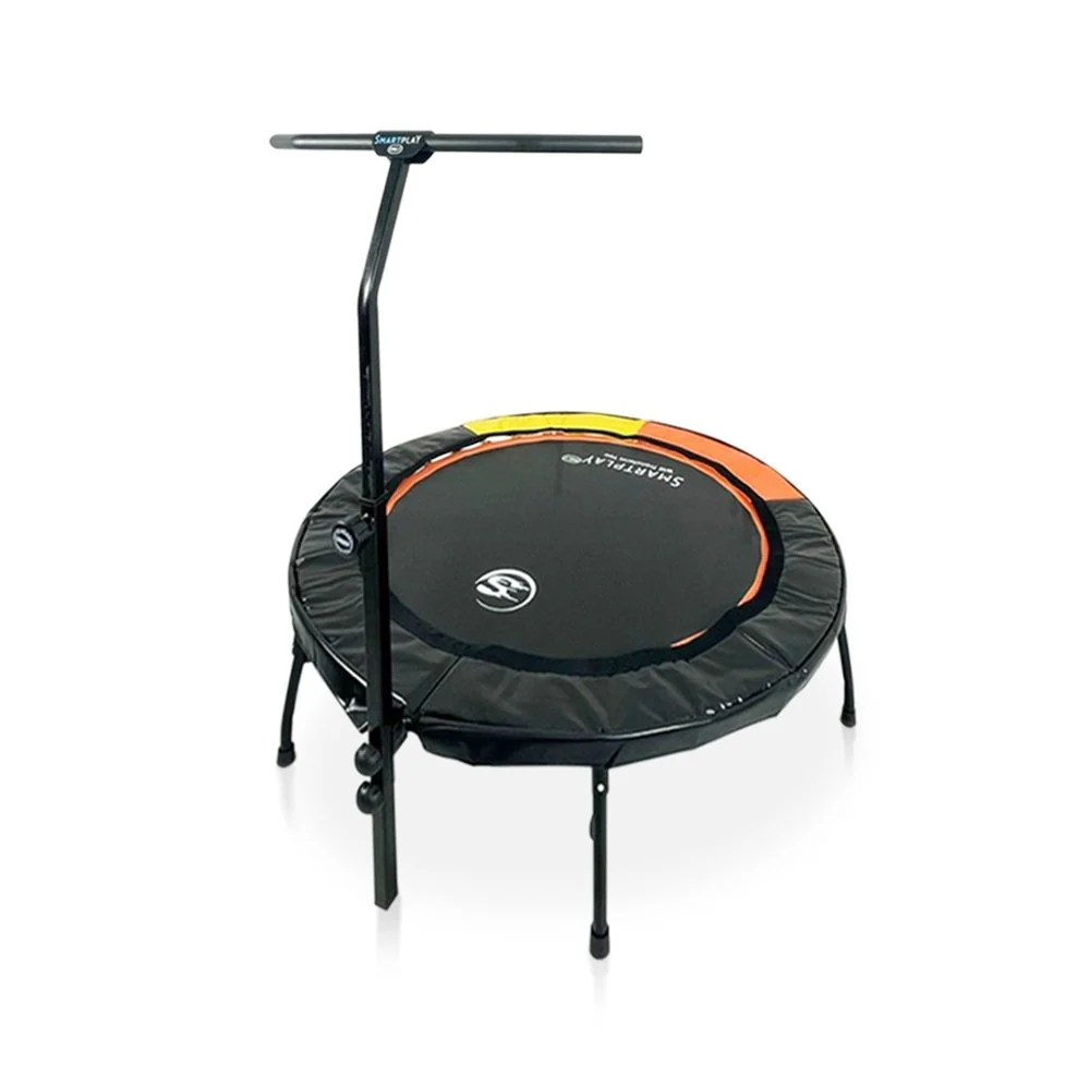 Smartplayonly แทรมโพลีนที่กระโดด รุ่นซุปเปอร์เบาซ์โปร พับเก็บขาได้ ขนาด 55 นิ้ว สีดำ - Black - One Size