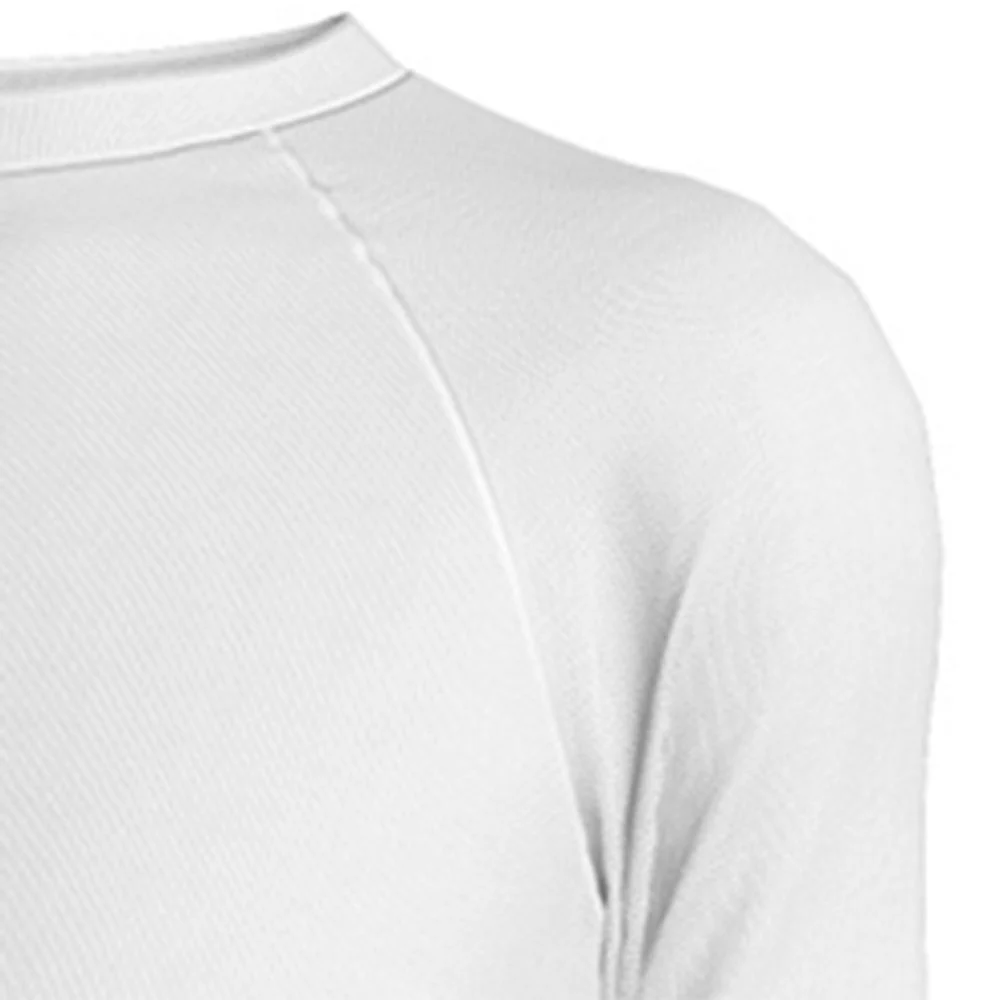 Nike Long-Sleeve Hydroguard Girls Rashguard — цвет белый, размер L (американский размер)
