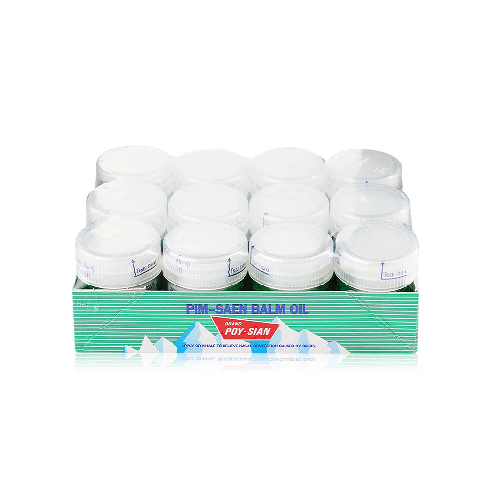 Poysian Cotton Pimsaen Balm Oil [8cc x 12pcs]