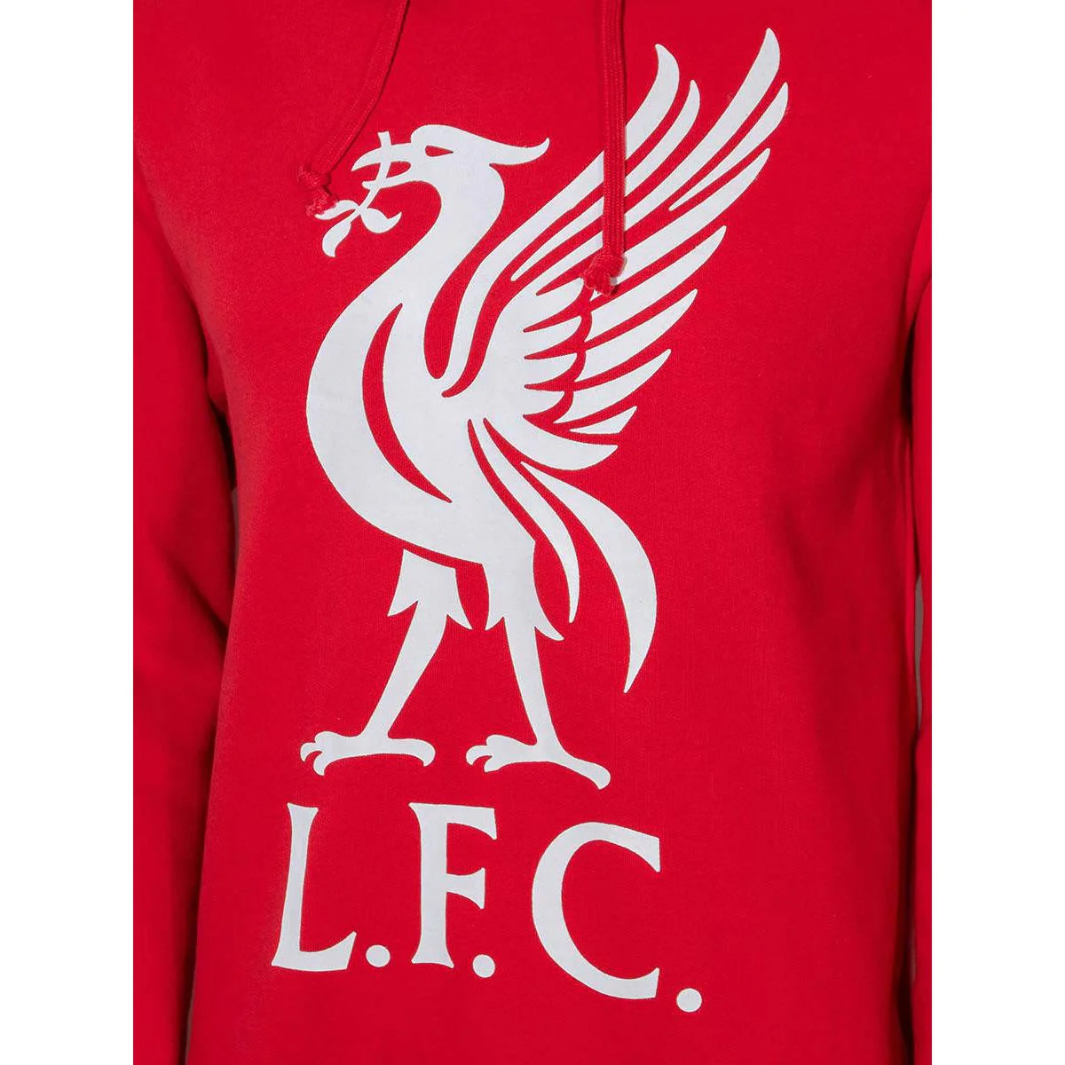 Мужское худи Lfc Liverbird — цвет красный, размер 2XL (американский размер)