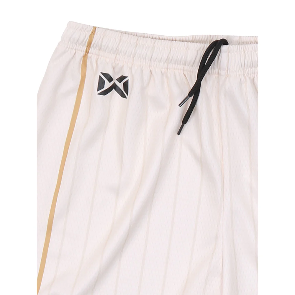 Шорты унисекс Warrix Next Move Basketball — цвет белый, размер 2L (американский размер)