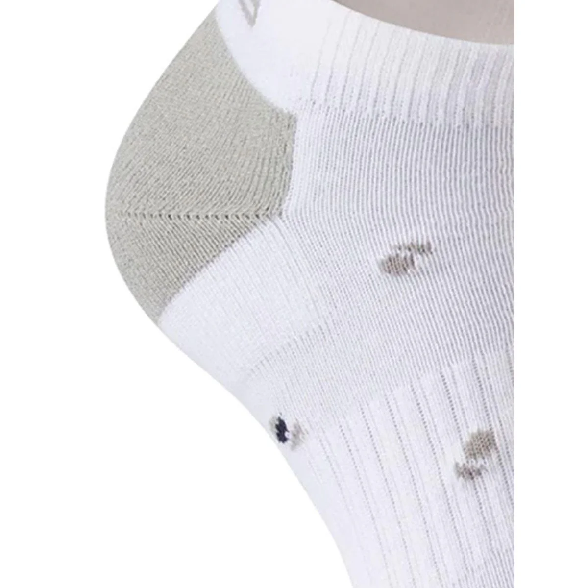 PING Split Ball No Show Unisex Golf Socks - White - ONE SIZE