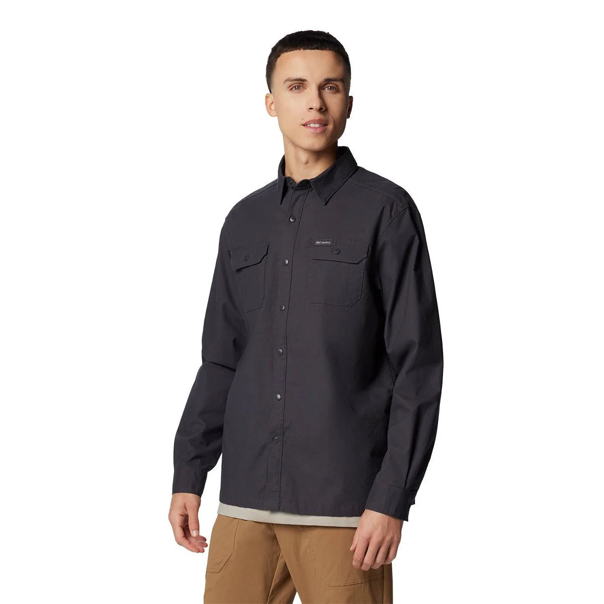 COLUMBIA Landroamer™ Lined Men's Shirt - Black - 2XL (US SIZE)