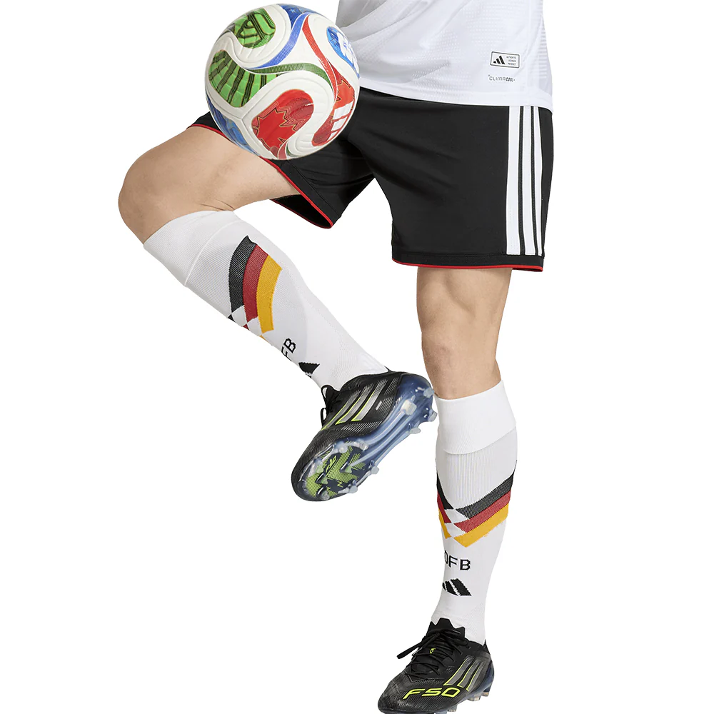 ADIDAS Men's Germany Home Replica 2026 Football Shorts - Black - L (UK SIZE)