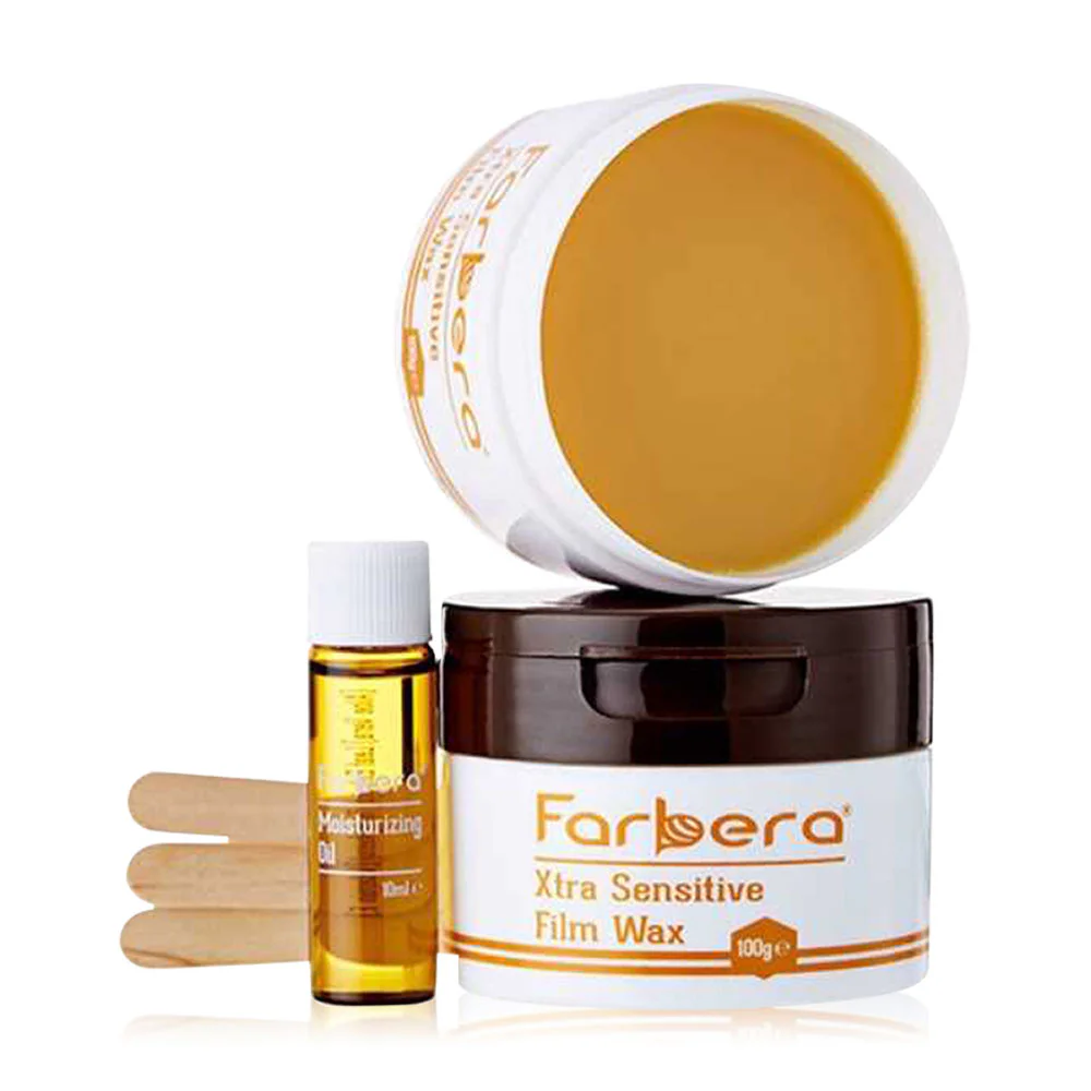 Farbera Xtra Sensitive Film Wax [For Sensitive Areas] 100g