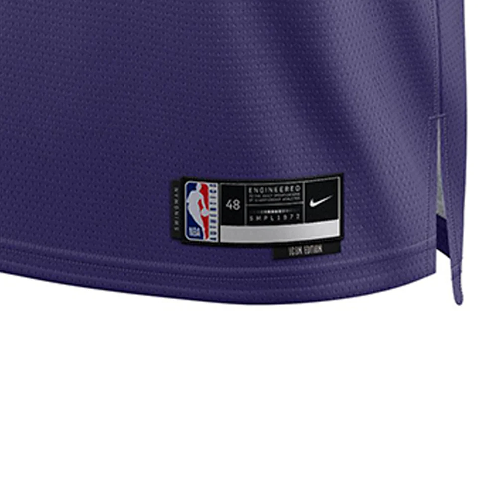 NIKE Men's Devin Booker Phoenix Suns Edition 2023/24 Basketball Jersey - Purple - 2XL (US SIZE)